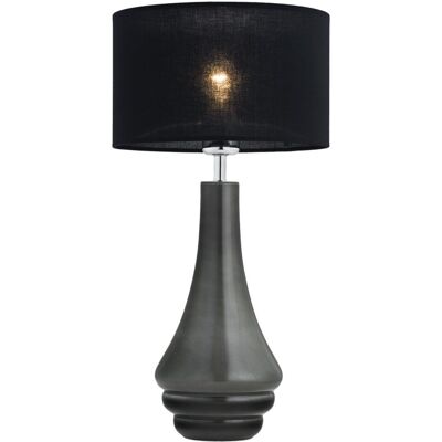 Lampa stołowa ARGON Amazonka 3030, 60 W, E27, czarno-ciemnoszara, 54x30 cm Lampa stołowa ARGON Amazonka 3030, 60 W, E27, czarno-ciemnoszara, 54x30 cm