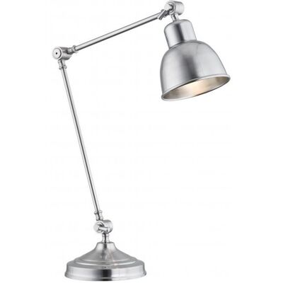 Lampa stołowa ARGON Eufrat 3196, E27, srebrna Lampa stołowa ARGON Eufrat 3196, E27, srebrna