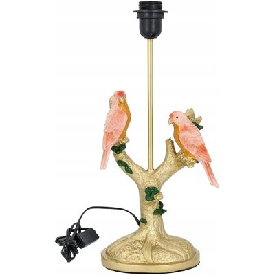 Skandi.pl LAMPA STOŁOWA BIURKOWA NOCNA PAPUGA PTAKI 44cm E27 DO SALONU DOMU GLAMOUR Skandi.pl LAMPA STOŁOWA BIURKOWA NOCNA PAPUGA PTAKI 44cm E27 DO SALONU DOMU GLAMOUR
