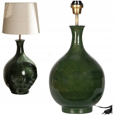 Skandi.pl LAMPA STOŁOWA BIURKOWA NOCNA ZIELONA LOFT BOHO E27 DEKORACJA OZDOBA DO DOMU Skandi.pl LAMPA STOŁOWA BIURKOWA NOCNA ZIELONA LOFT BOHO E27 DEKORACJA OZDOBA DO DOMU