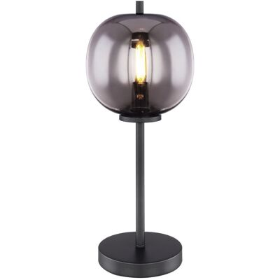 Lampa stołowa Globo Blacky - czarna - metal - 18,5cm Lampa stołowa Globo Blacky - czarna - metal - 18,5cm