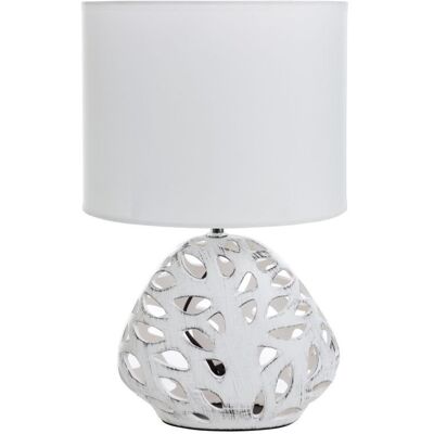 Lampa Dekoracyjna Dakota - 25x16x40 cm Biała Lampa Dekoracyjna Dakota - 25x16x40 cm Biała