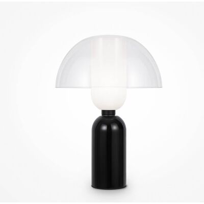 Lampa biurkowa Maytoni Memory - Metal Szkło Czarny Biały E14 Lampa biurkowa Maytoni Memory - Metal Szkło Czarny Biały E14