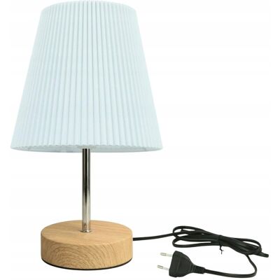 Inny producent Lampa Stołowa Dotykowa Led Drewniana Podstawa Ciepłe Światło 2700K Salon Inny producent Lampa Stołowa Dotykowa Led Drewniana Podstawa Ciepłe Światło 2700K Salon