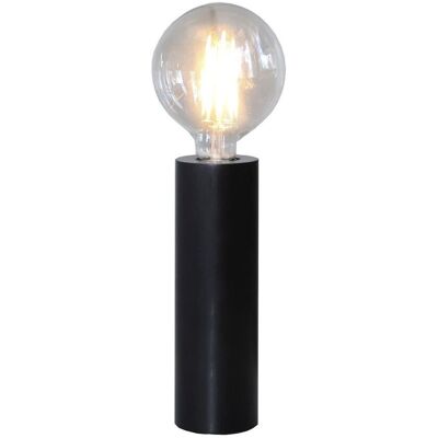 Lampa stołowa Star Trading TUB - Nowoczesna, Czarna - E27 - 25cm Lampa stołowa Star Trading TUB - Nowoczesna, Czarna - E27 - 25cm