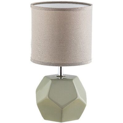 RABALUX Galen, lampa stołowa, szara, E14 1X max 40W, z włącznikiem RABALUX Galen, lampa stołowa, szara, E14 1X max 40W, z włącznikiem