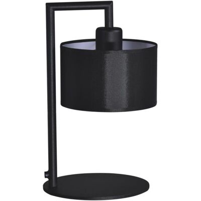 Lampa stołowa KAJA OŚWIETLENIE Simone Black, E27, czarna, 36x21 cm Lampa stołowa KAJA OŚWIETLENIE Simone Black, E27, czarna, 36x21 cm