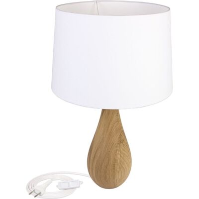 Hellux LAMPA STOŁOWA KOMODOWA VASE - DĄB Hellux LAMPA STOŁOWA KOMODOWA VASE - DĄB