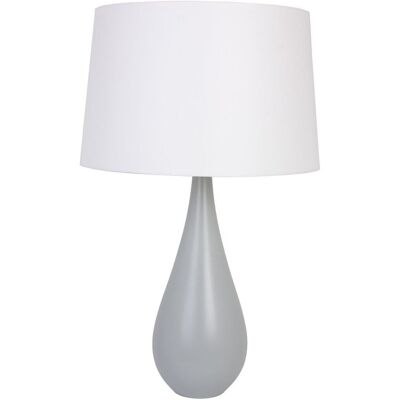 Hellux LAMPA STOŁOWA KOMODOWA VASE - SZARA Hellux LAMPA STOŁOWA KOMODOWA VASE - SZARA