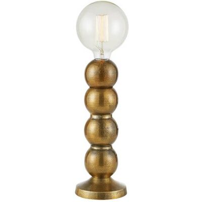 Lampa stołowa kula Gong 108780 Markslojd metal szkło złoty przezroczysty Lampa stołowa kula Gong 108780 Markslojd metal szkło złoty przezroczysty