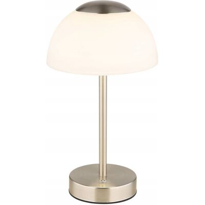 Lampa stołowa Globo Model 21014N Nickel Matt LED Lampa stołowa Globo Model 21014N Nickel Matt LED