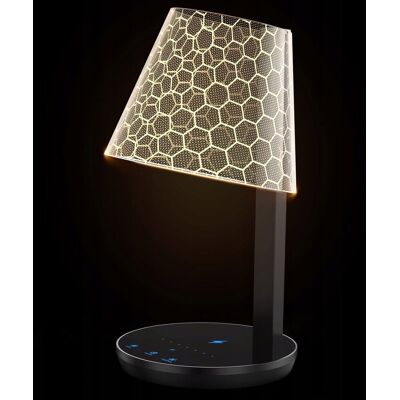 Inny producent Lampa Stołowa LED Design Plastra Miodu Nowoczesna Inny producent Lampa Stołowa LED Design Plastra Miodu Nowoczesna