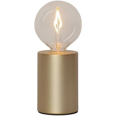 STAR TRADING Lampa stołowa metalowa E14 TINY jasny złoty STAR TRADING Lampa stołowa metalowa E14 TINY jasny złoty