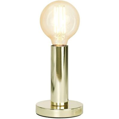 STAR TRADING Lampa stołowa metalowa E27 GLANS 2 mosiądz STAR TRADING Lampa stołowa metalowa E27 GLANS 2 mosiądz