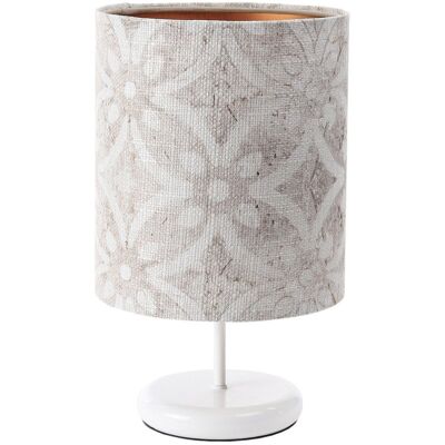 BPS Koncept Lampa stołowa MIX-C-W 03 wielokolorowa/miedziana BPS Koncept Lampa stołowa MIX-C-W 03 wielokolorowa/miedziana
