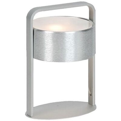 Inny producent LAMPA STOŁOWA NOCNA GRENADA SREBRNA SANNELI DESIGN Inny producent LAMPA STOŁOWA NOCNA GRENADA SREBRNA SANNELI DESIGN