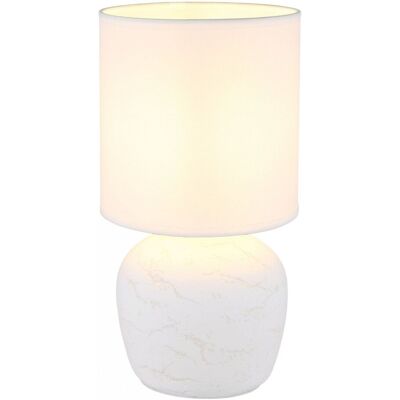 Globo Lighting Lampa stołowa nocna MARBLE 21739W Globo Globo Lighting Lampa stołowa nocna MARBLE 21739W Globo