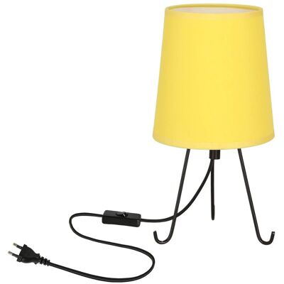 Lampa stołowa nocna z żółtym abażurem 41-33284 SMALLY Candellux Lampa stołowa nocna z żółtym abażurem 41-33284 SMALLY Candellux