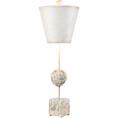 Lampa stołowa Petra od Flambeau - Biały Lampa stołowa Petra od Flambeau - Biały
