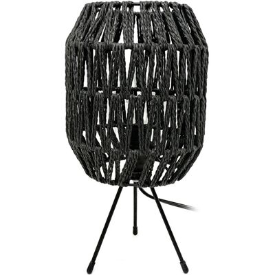 Lampa stołowa, PLATINET, Capri, Rattanowa W Stylu Boho Lampa stołowa, PLATINET, Capri, Rattanowa W Stylu Boho
