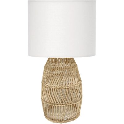 Lampa stołowa, PLATINET, Korfu, Rattanowa W Stylu Boho Lampa stołowa, PLATINET, Korfu, Rattanowa W Stylu Boho