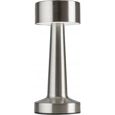 Lampa Stołowa Rabalux Senan Led 2,7w Akumulator Nowoczesna Srebrna Lampa Stołowa Rabalux Senan Led 2,7w Akumulator Nowoczesna Srebrna