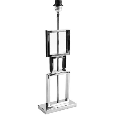 Belldeco Lampa stołowa srebrna geometryczna Deluxe 5 Belldeco Lampa stołowa srebrna geometryczna Deluxe 5