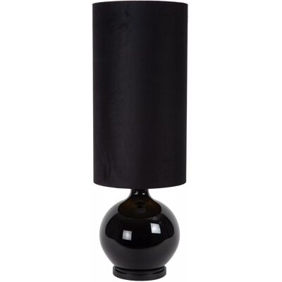 Lucide Esterad Retro lampa stojąca - Ø34cm - Czarna Lucide Esterad Retro lampa stojąca - Ø34cm - Czarna