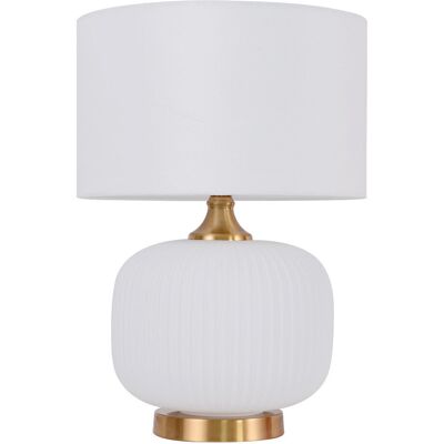 Light Prestige Lampa stołowa Tamiza 48 cm biała 1xE27 Light Prestige Lampa stołowa Tamiza 48 cm biała 1xE27