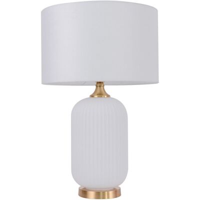 Light Prestige Lampa stołowa Tamiza 65 cm biała 1xE27 Light Prestige Lampa stołowa Tamiza 65 cm biała 1xE27