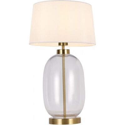 Lampa stołowa VAZE T4108-WH+CL Zuma Line Lampa stołowa VAZE T4108-WH+CL Zuma Line