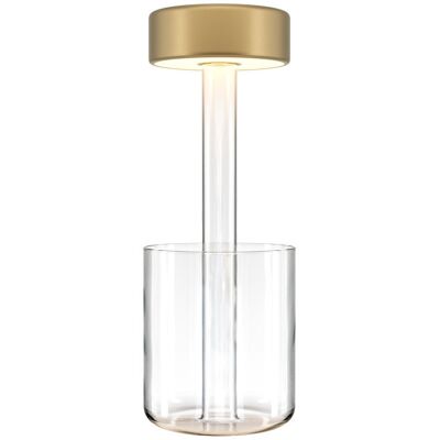 Lampa stołowa wazon szklany złota AI Collaboration LED 3W Maytoni Lampa stołowa wazon szklany złota AI Collaboration LED 3W Maytoni