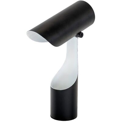 Lampa stołowa z czarnej i białej stali 8113 ANGEL CERDA Lampa stołowa z czarnej i białej stali 8113 ANGEL CERDA