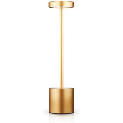 Interlook Lampa stołowa z wbudowanym akumulatorem Lampa nocna z trzema barwami świecenia HJA21-COPPER Interlook Lampa stołowa z wbudowanym akumulatorem Lampa nocna z trzema barwami świecenia HJA21-COPPER