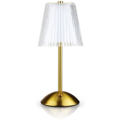 Interlook Lampa stołowa z wbudowanym akumulatorem Lampa nocna z trzema barwami świecenia Nastrojowa lampka do hotelu, restauracji DTL-C130 Interlook Lampa stołowa z wbudowanym akumulatorem Lampa nocna z trzema barwami świecenia Nastrojowa lampka do hotelu, restauracji DTL-C130