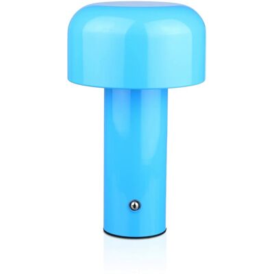 Interlook Lampa stołowa z wbudowanym akumulatorem Nowoczesna lampka nocna Dotykowa lampka stołowa La YG-D017-BL Interlook Lampa stołowa z wbudowanym akumulatorem Nowoczesna lampka nocna Dotykowa lampka stołowa La YG-D017-BL