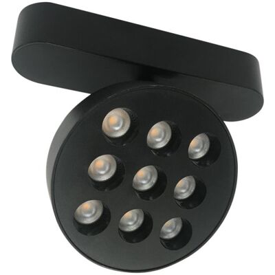AZzardo Lampa sufitowa do systemu szynowego Neo AZ5126 LED 9W 1-faz czarna AZzardo Lampa sufitowa do systemu szynowego Neo AZ5126 LED 9W 1-faz czarna