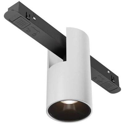 Lampa sufitowa do szyny magnetycznej Alfa TR122-4-7W-DS-W Maytoni LED 7W 4000K biały czarny Lampa sufitowa do szyny magnetycznej Alfa TR122-4-7W-DS-W Maytoni LED 7W 4000K biały czarny