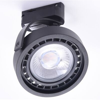 AZzardo Lampa sufitowa Jerry do 1-fazowego systemu szynowego czarna AZzardo Lampa sufitowa Jerry do 1-fazowego systemu szynowego czarna