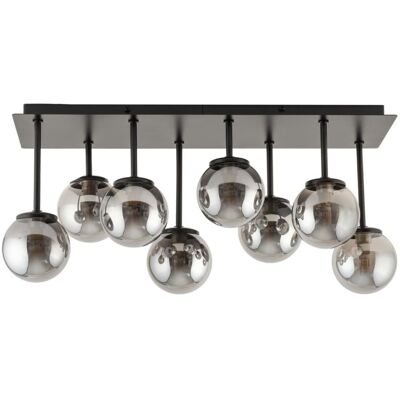 Lampa sufitowa molekuły Tulia 33496 Sigma szklane kuliste klosze szara Lampa sufitowa molekuły Tulia 33496 Sigma szklane kuliste klosze szara