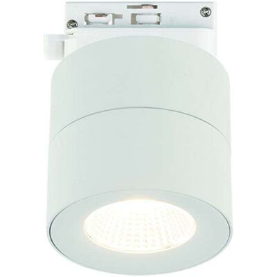LAMPA sufitowa Mone Bianco Track Orlicki Design metalowa OPRAWA LED 7W 3000K do systemu szynowego 1-fazowego biała LAMPA sufitowa Mone Bianco Track Orlicki Design metalowa OPRAWA LED 7W 3000K do systemu szynowego 1-fazowego biała