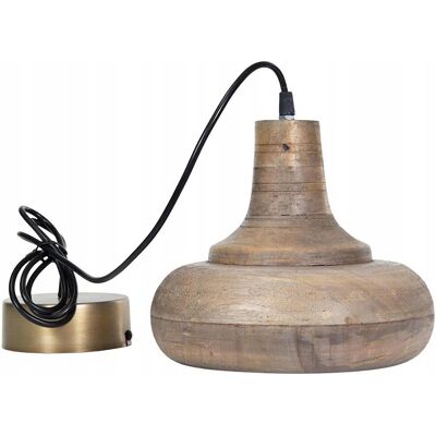 brak danych LAMPA SUFITOWA WISZĄCA NAD STÓŁ BOHO DREWNO MANGO NATURALNA DO SALONU 23cm brak danych LAMPA SUFITOWA WISZĄCA NAD STÓŁ BOHO DREWNO MANGO NATURALNA DO SALONU 23cm
