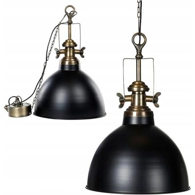 brak danych LAMPA SUFITOWA WISZĄCA NAD STÓŁ LOFT DUŻA METALOWA CZARNA MAT 60CM E27 brak danych LAMPA SUFITOWA WISZĄCA NAD STÓŁ LOFT DUŻA METALOWA CZARNA MAT 60CM E27