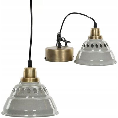 brak danych LAMPA SUFITOWA WISZĄCA NAD STÓŁ LOFT POJEDYNCZA METALOWA SZARA złota 18cm brak danych LAMPA SUFITOWA WISZĄCA NAD STÓŁ LOFT POJEDYNCZA METALOWA SZARA złota 18cm