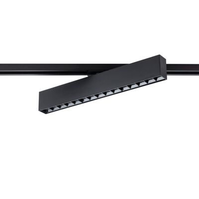 DPM Lampa szynowa LED liniowa regulowana, 15 W, 1350 lm, 4000 K, czarna, X-LINE DPM Lampa szynowa LED liniowa regulowana, 15 W, 1350 lm, 4000 K, czarna, X-LINE