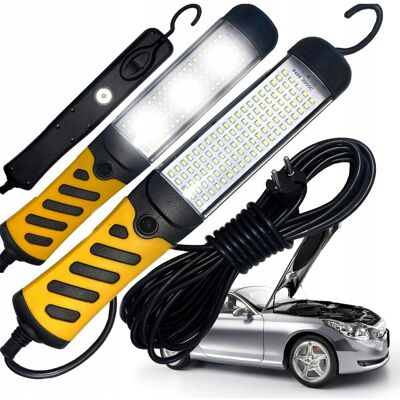 Retoo Lampa Warsztatowa Kanałowa Lampka Led Magnes Hak Latarka Mocna Duża Xxl Retoo Lampa Warsztatowa Kanałowa Lampka Led Magnes Hak Latarka Mocna Duża Xxl