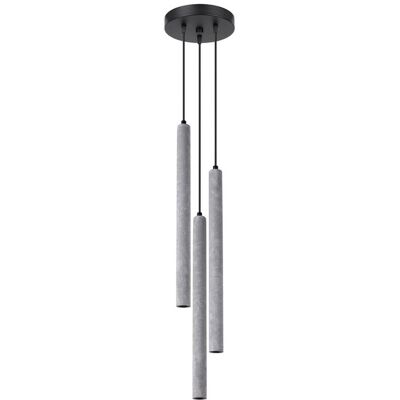 Iga Lampa Wisząca ARBOR 3P Beton - Awangardowy Design Szary Iga Lampa Wisząca ARBOR 3P Beton - Awangardowy Design Szary