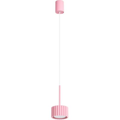Lampa wisząca AURA 1 różowa Gx53 tuba SL.2686 Sollux Lighting Lampa wisząca AURA 1 różowa Gx53 tuba SL.2686 Sollux Lighting