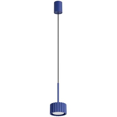Lampa wisząca AURA 1 ultramaryna Gx53 tuba SL.2682 Sollux Lighting Lampa wisząca AURA 1 ultramaryna Gx53 tuba SL.2682 Sollux Lighting