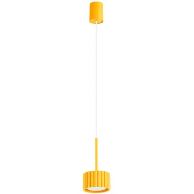 Lampa wisząca AURA 1 żółta Gx53 tuba SL.2688 Sollux Lighting Lampa wisząca AURA 1 żółta Gx53 tuba SL.2688 Sollux Lighting